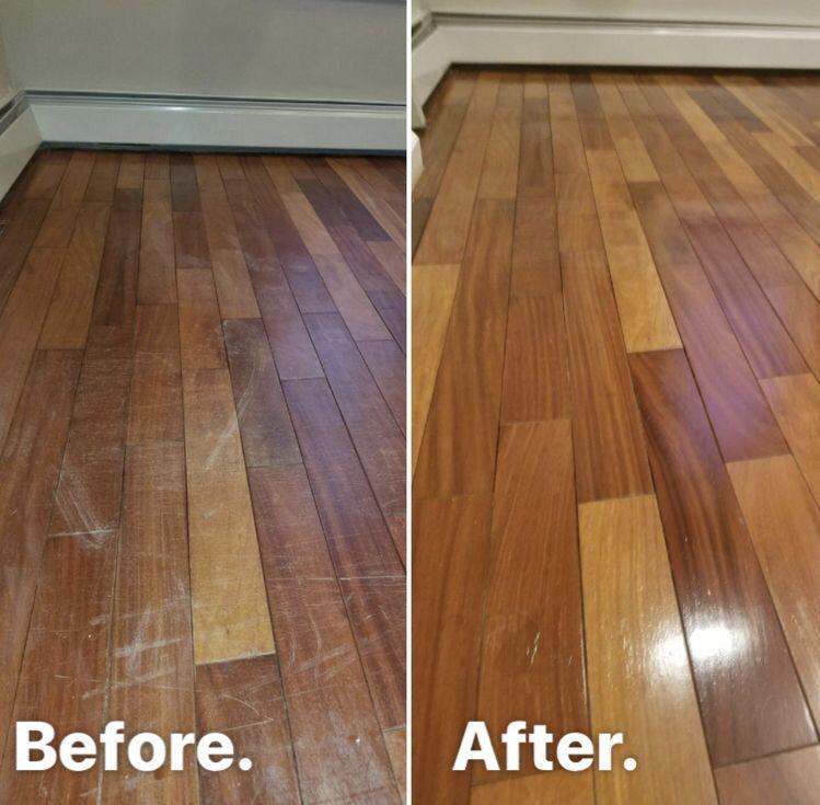 Residential Wooden Floor Polishing